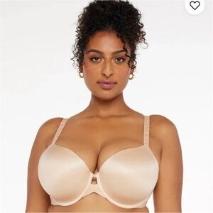 Savage X Fenty Core Microfiber T-Shirt Bra size 40DD Honey Nude
